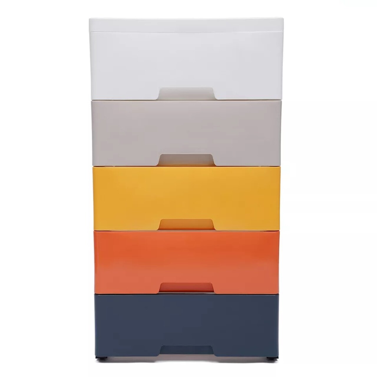 5 Tiers Drawers Dresser Storage Cabinet with 5 Drawers Vertical Closet Organizer